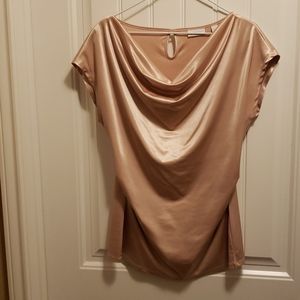 New York & Company draped shirt - Large